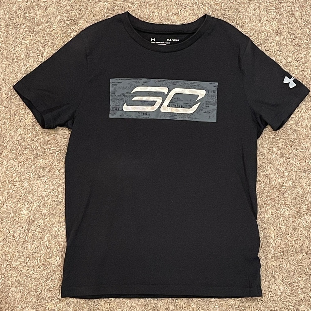 Boys Under Armour Steph Curry T-Shirt, Youth L